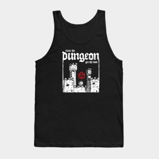 Clear The Dungeon Get The Loot Tank Top